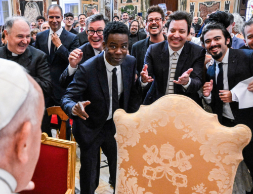 Comedians beim Papst