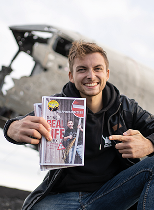 „Meine Real Life Story“ Buch Philipp von den Real Life Guys