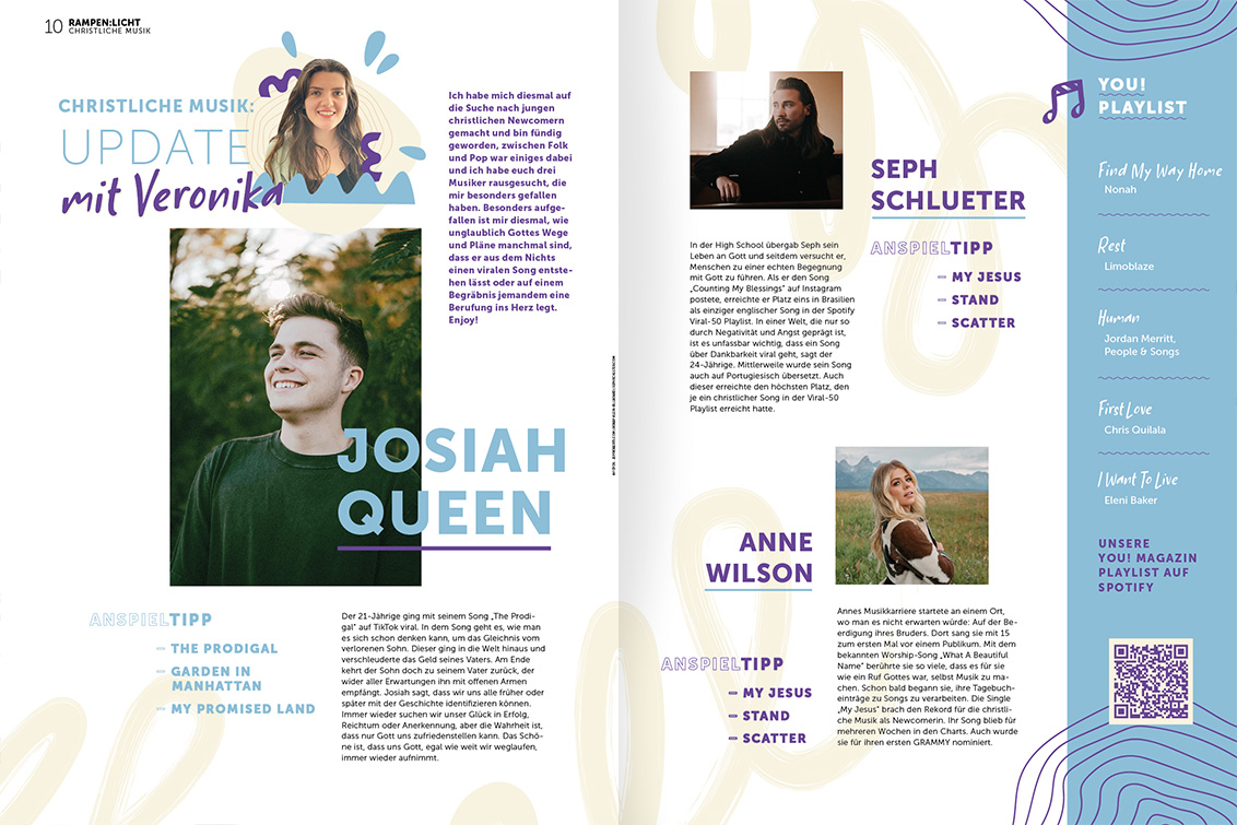 CCM, Josiah Queen