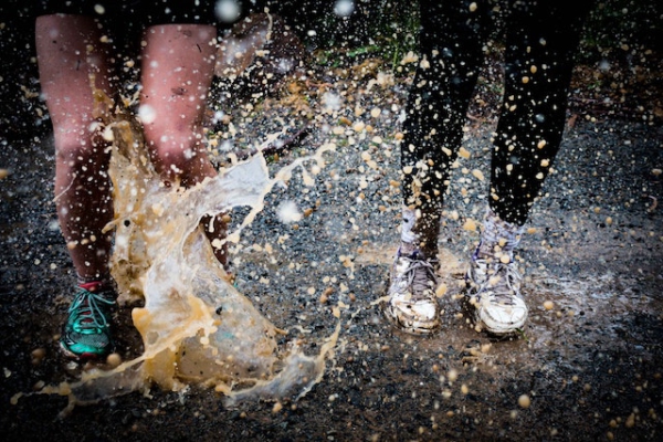 dirty shoes